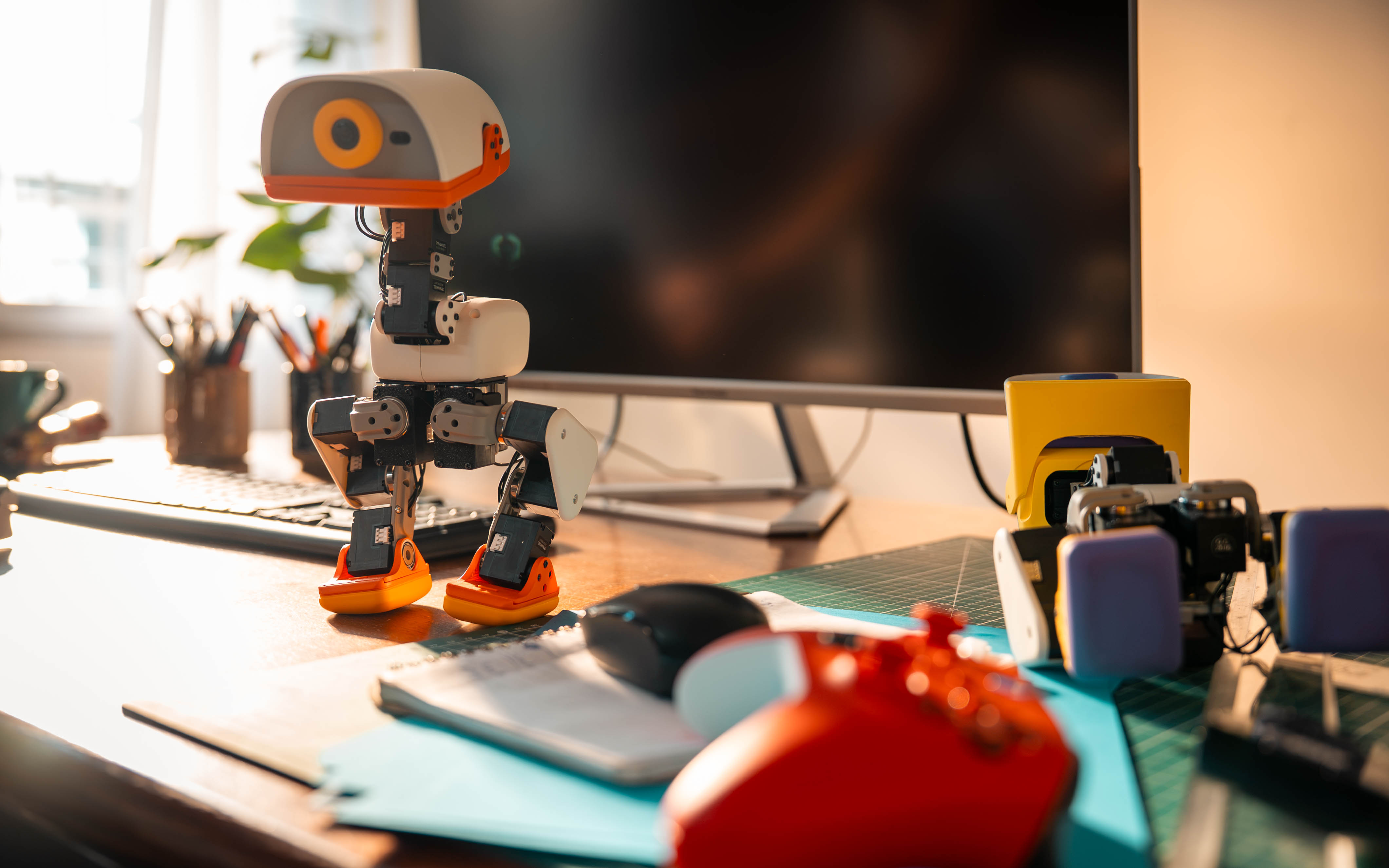 Pollen Robotics Microduck 官方参考照片